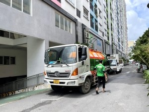 Hút hầm cầu toà nhà