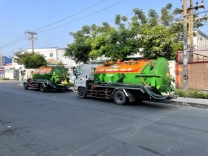 Hút hầm cầu khu công nghiệp