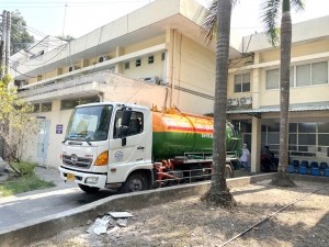 Hút hầm cầu bệnh viện