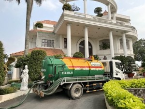 Hút hầm cầu khách sạn