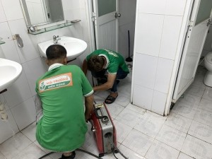 Thông tắc cống trường học